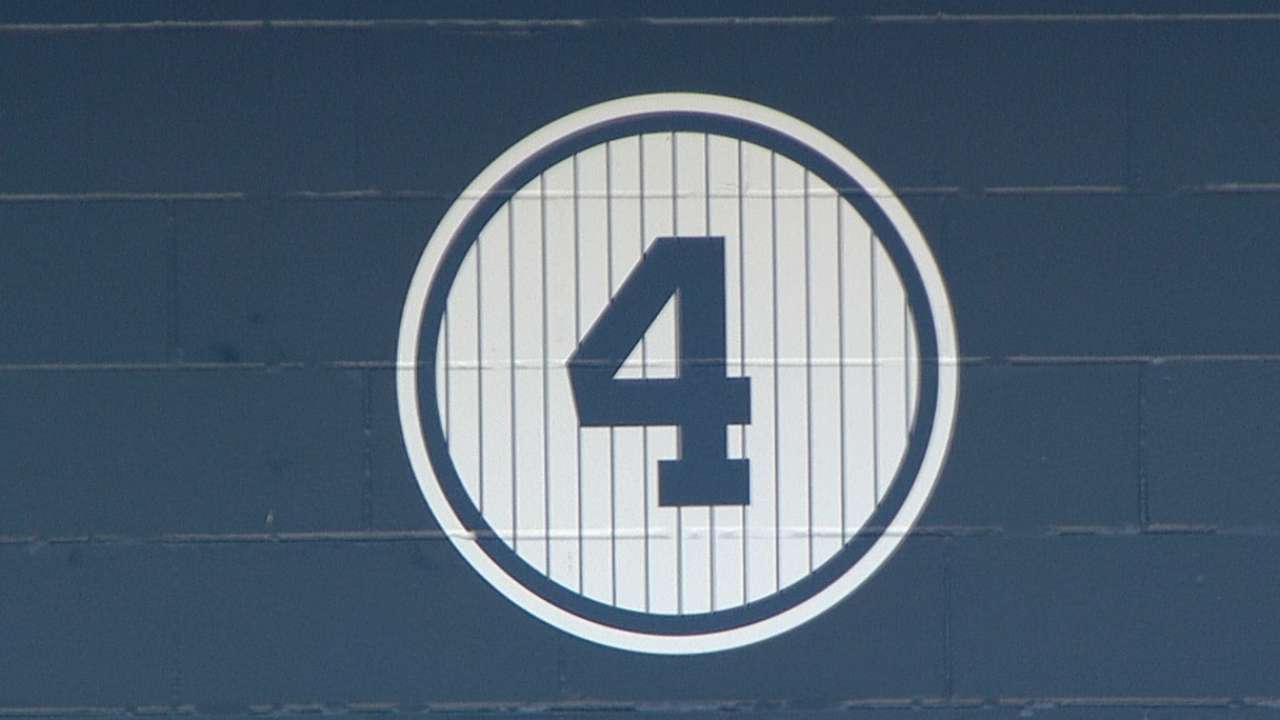 Yankees honor Gehrig's words, opening MLB initiative