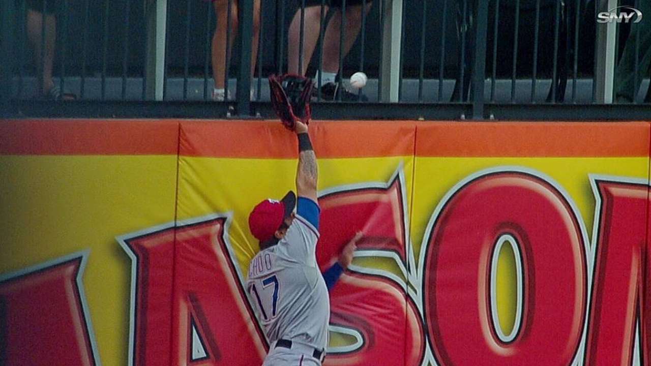 Duda disparó HR y los Mets derrotaron a Rangers
