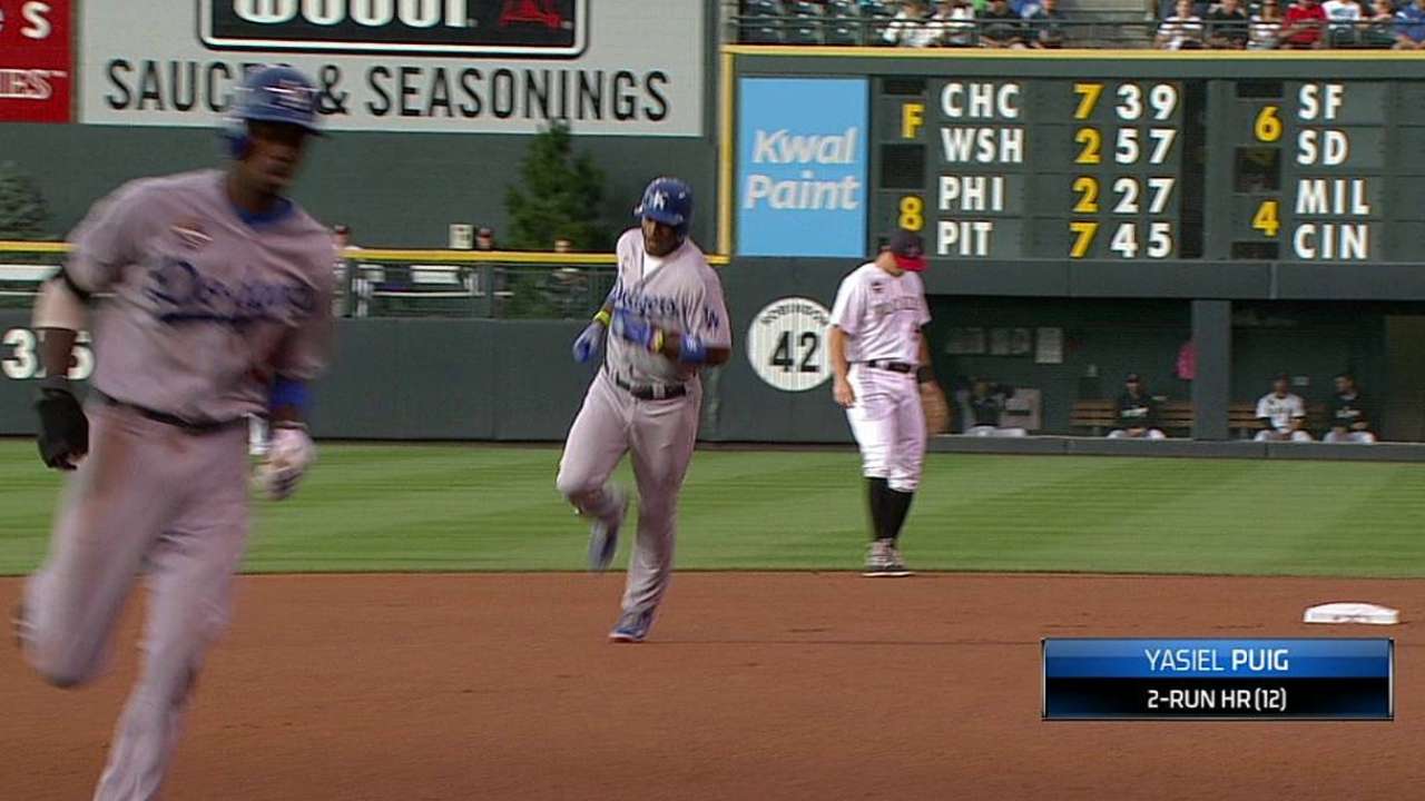 Kershaw y Dodgers pintaron de blanco a Rockies