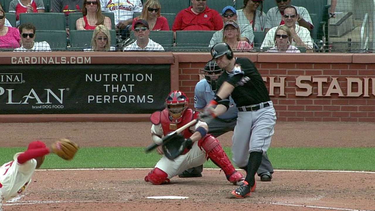 Marlins climb back from four down to sink Cards