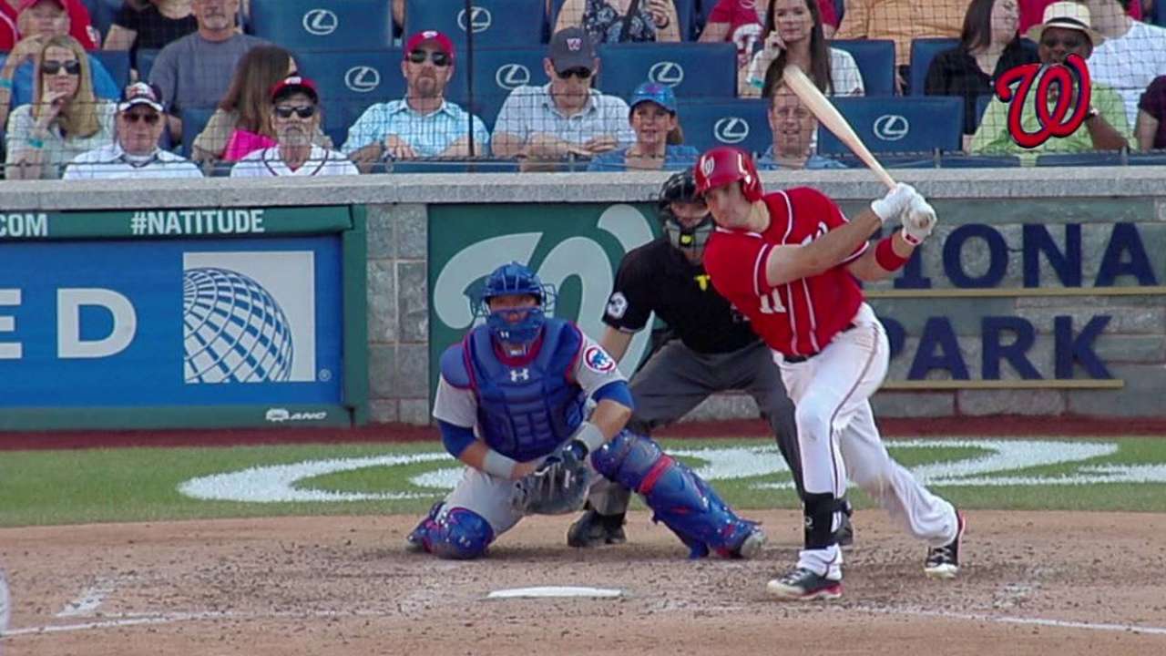 González y Nacionales aplastaron a los Cachorros