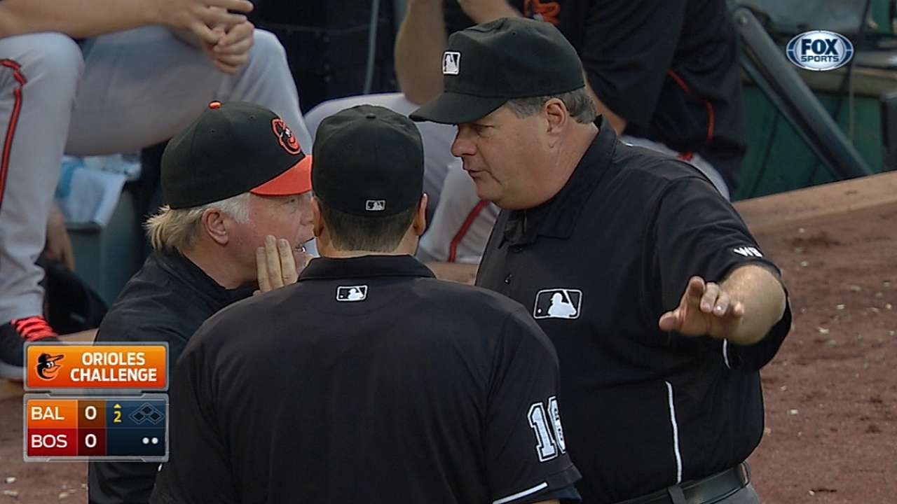 O's win review, but Hardy sent back to first base