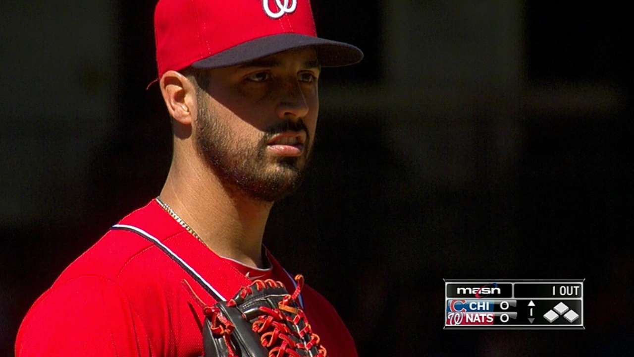 Gio's canceled flight forces rotation changes