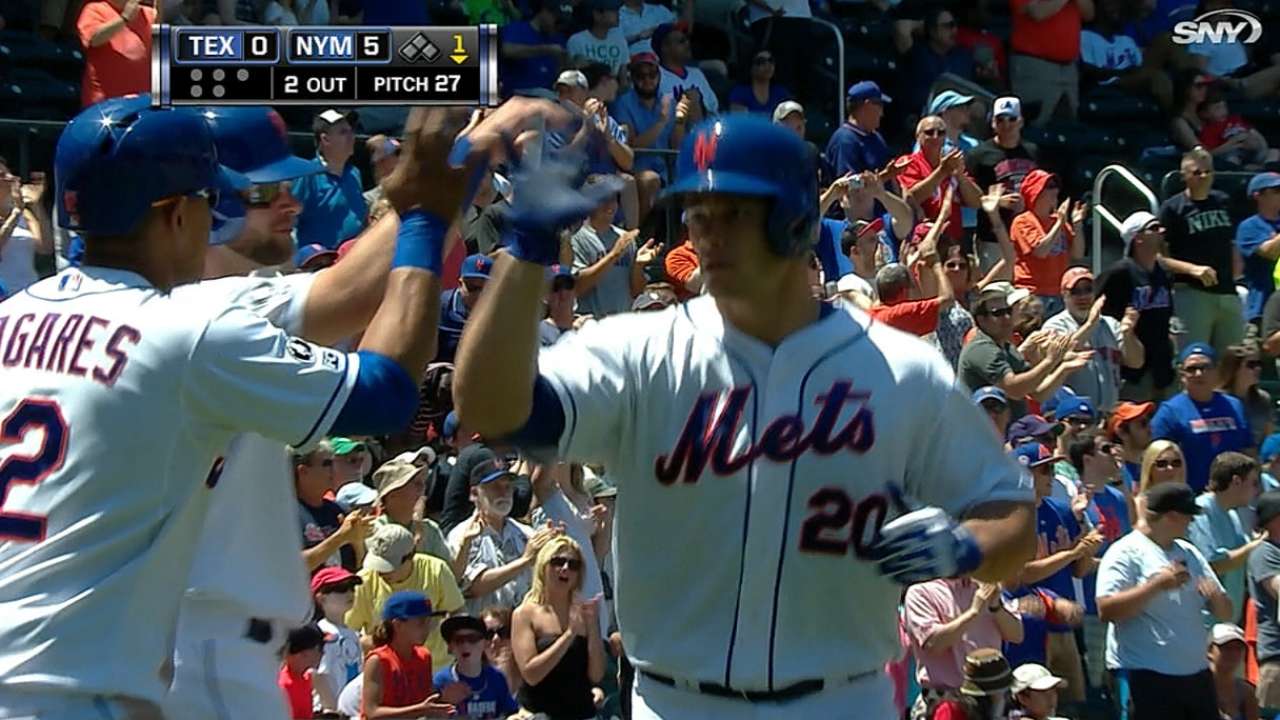 Mets madrugan y se llevan la serie ante Rangers