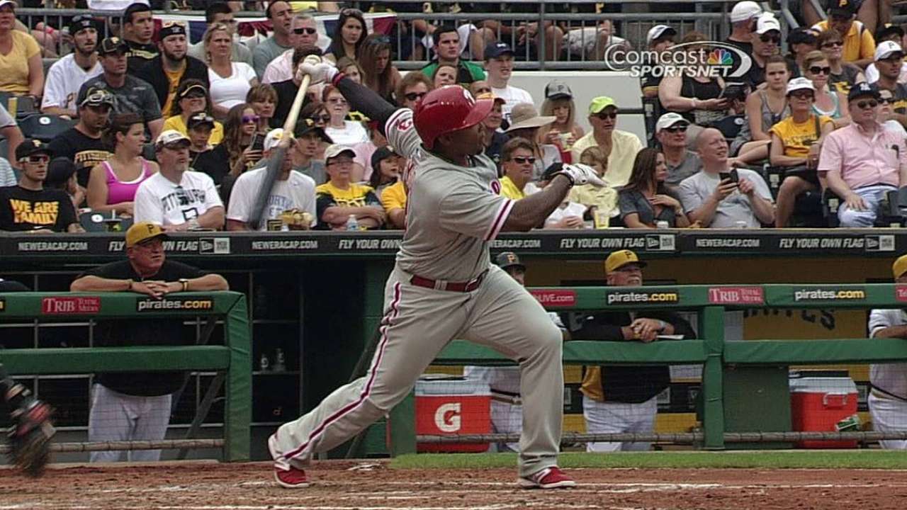 Byrd does more heavy lifting as Burnett, Phils fall