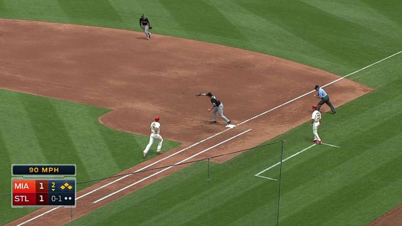 Heaney escapes bases-loaded jam