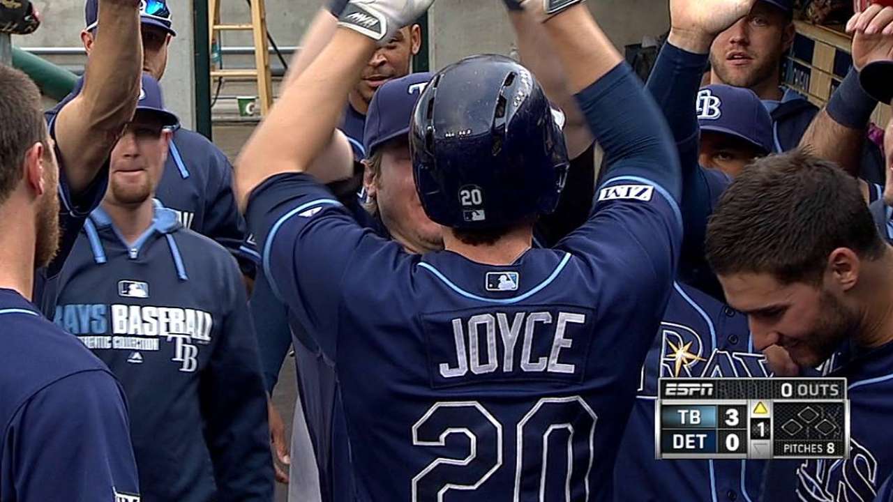 Review turns Joyce's triple into homer in Detroit