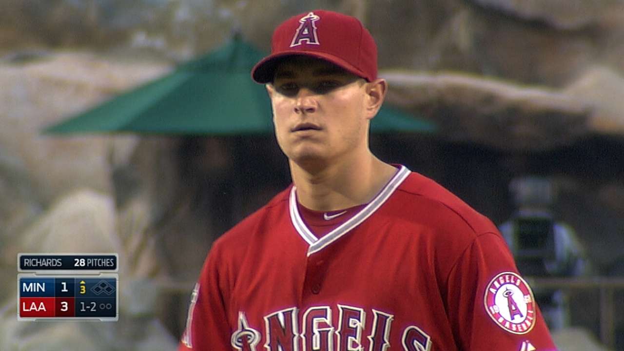Angels, fans giving big push for Richards in Final Vote