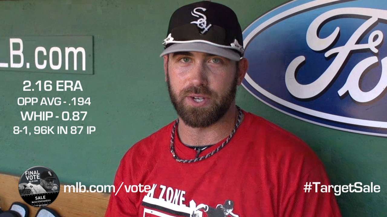 Sale remains atop tight AL Final Vote race