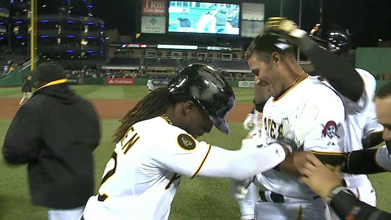 Bucs prevail in 16th on Sanchez's walk-off single