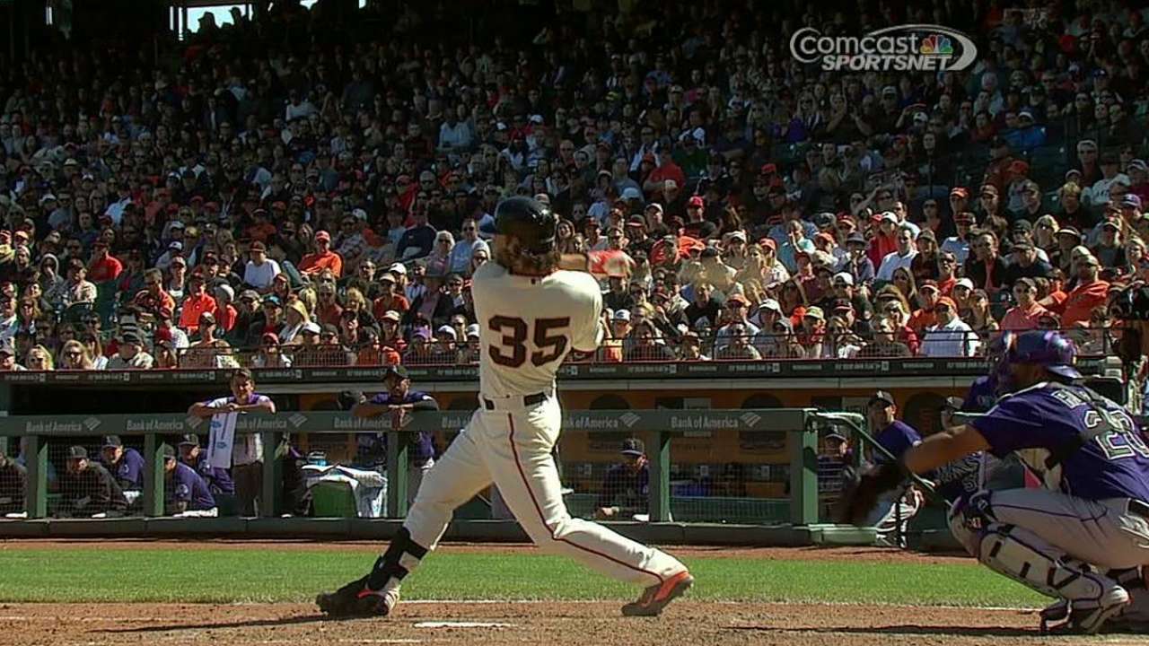 Giants sticking with Crawford batting seventh