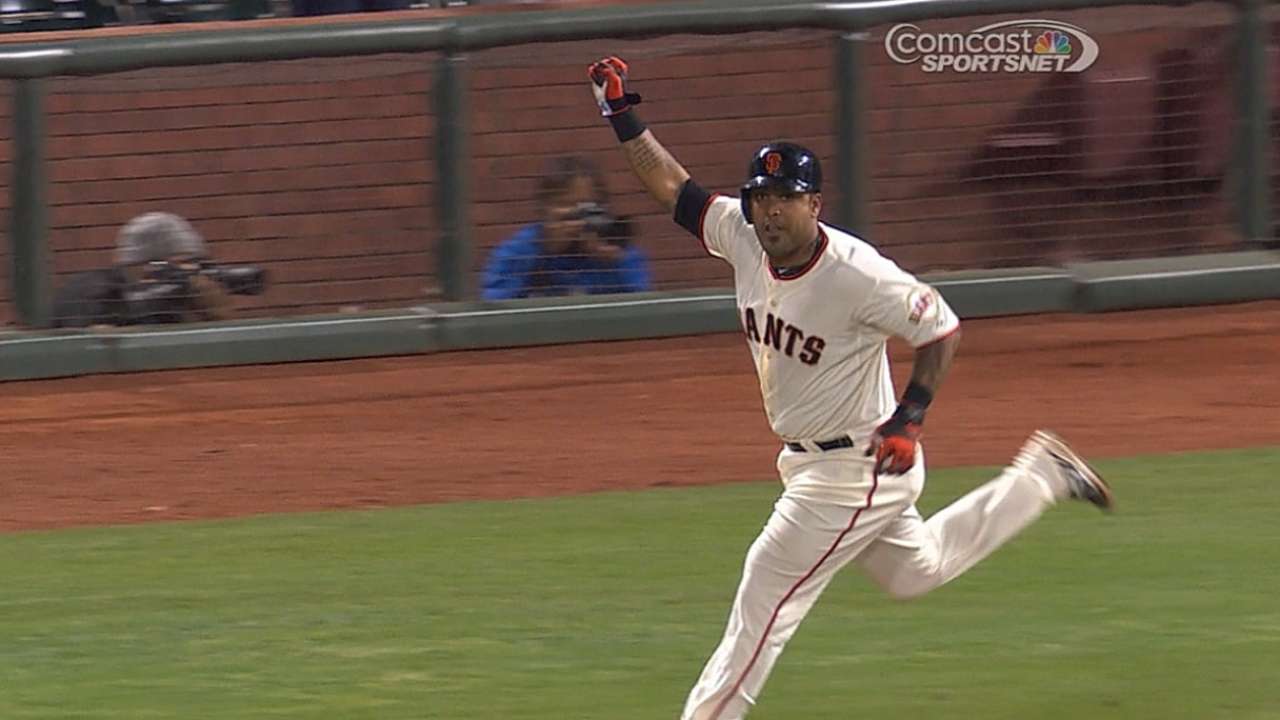 Sanchez's hit in 12th gives Giants walk-off win