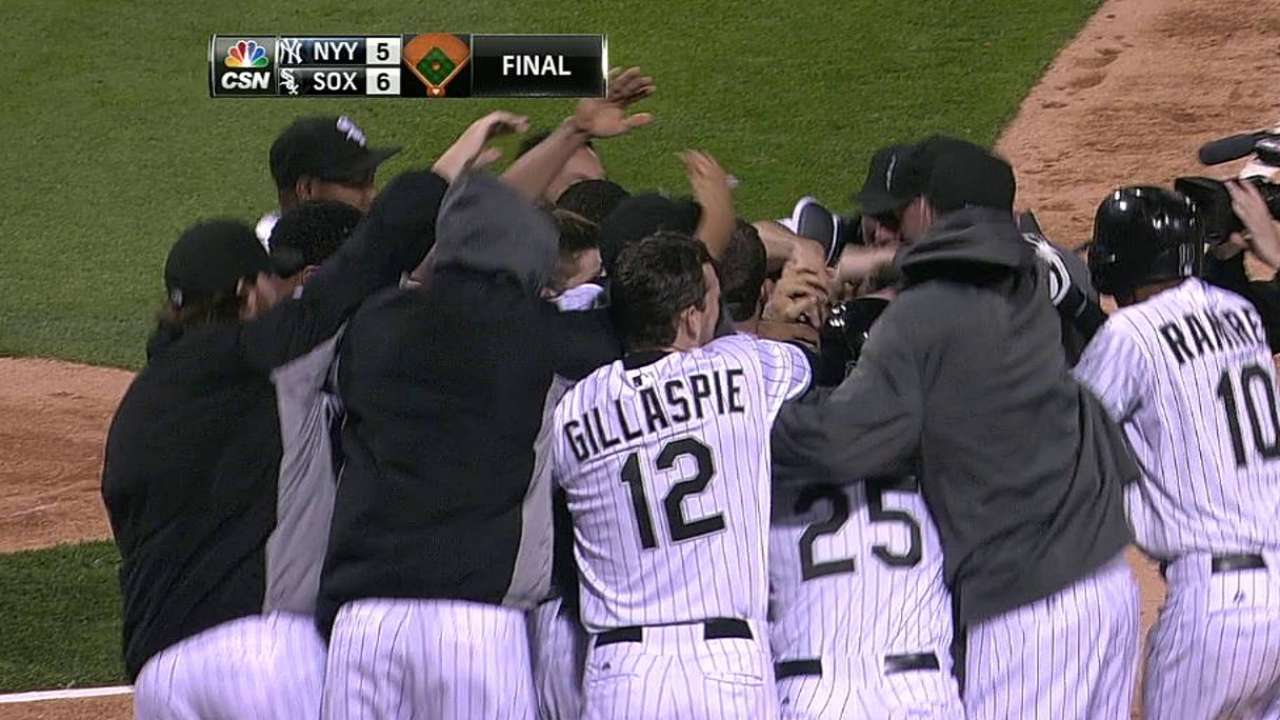 White Sox dejan a Yankees tendidos en el terreno