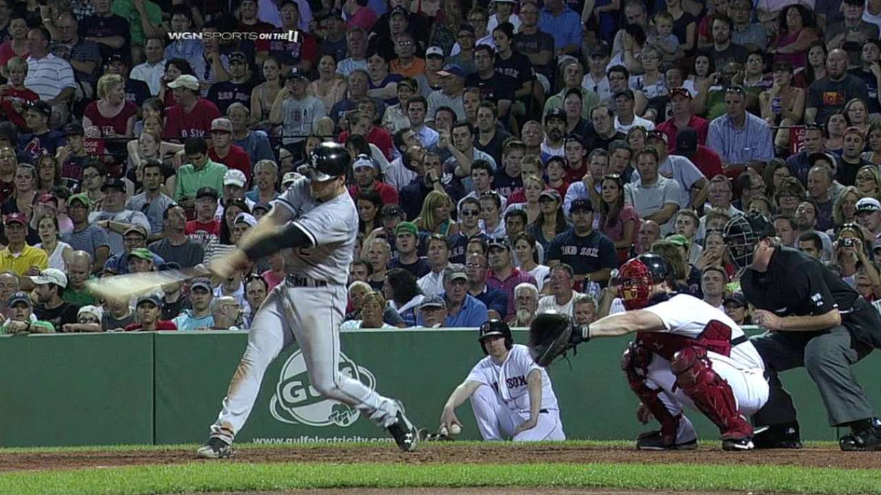 Gillaspie's HR gives White Sox edge in Boston