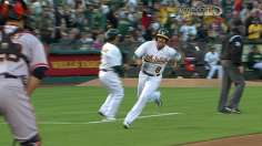 Behind Gray, A's have their way with Giants