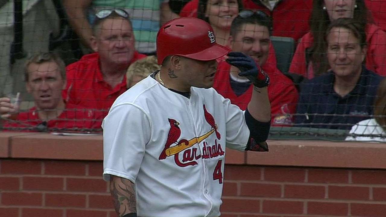 Cardinals heated after Ramirez's high fastball