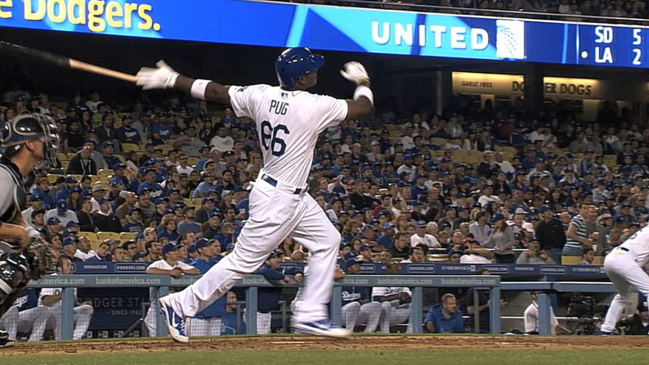 Year after startling debut, Puig hasn't slowed