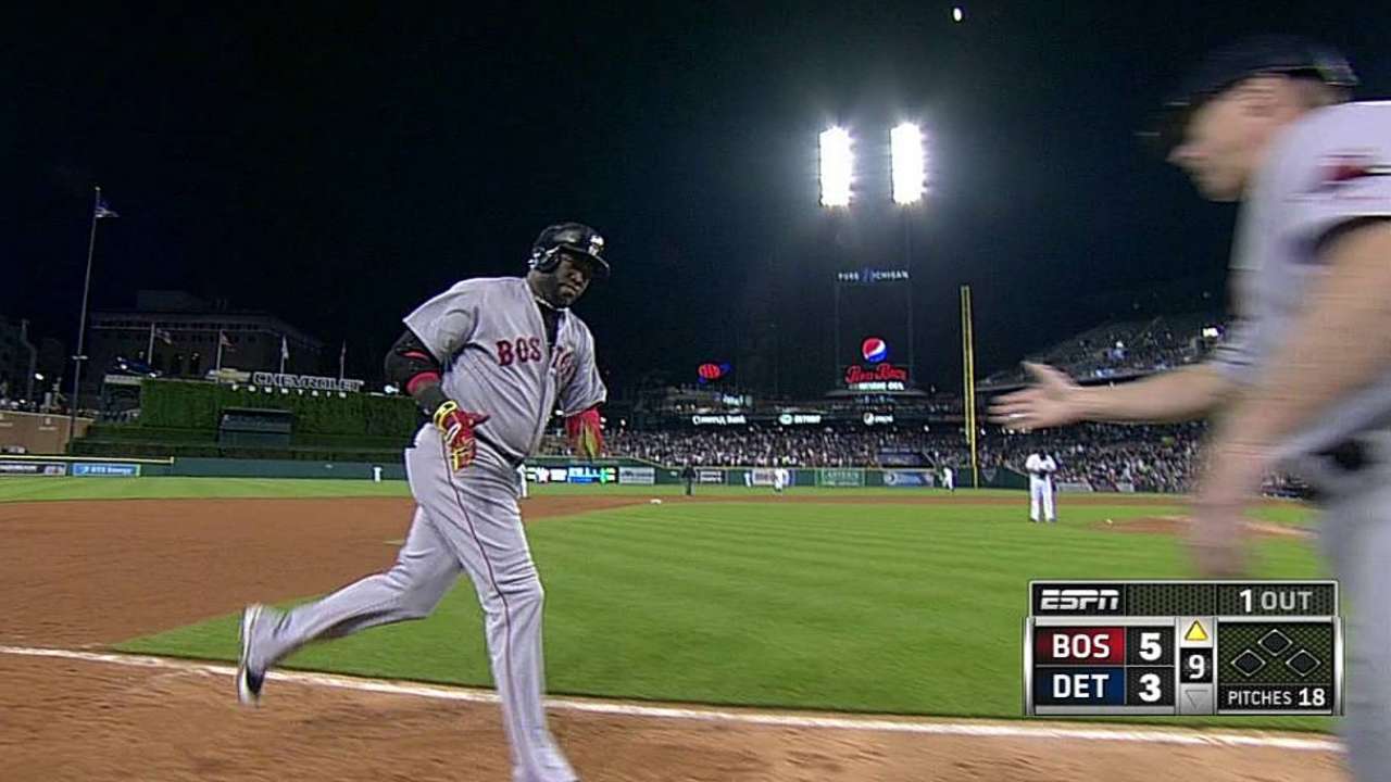 Cañonazo de Ortiz hizo ganar a Boston en Detroit