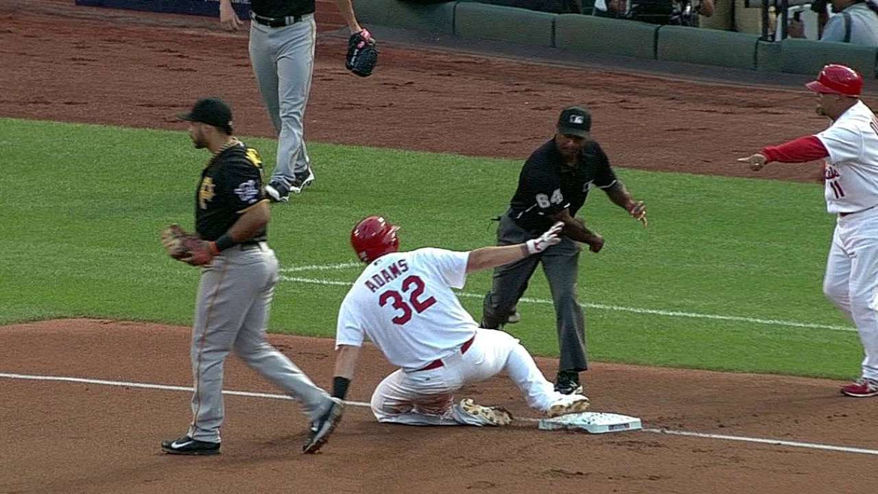 Matheny unsuccessful in early challenge vs. Bucs