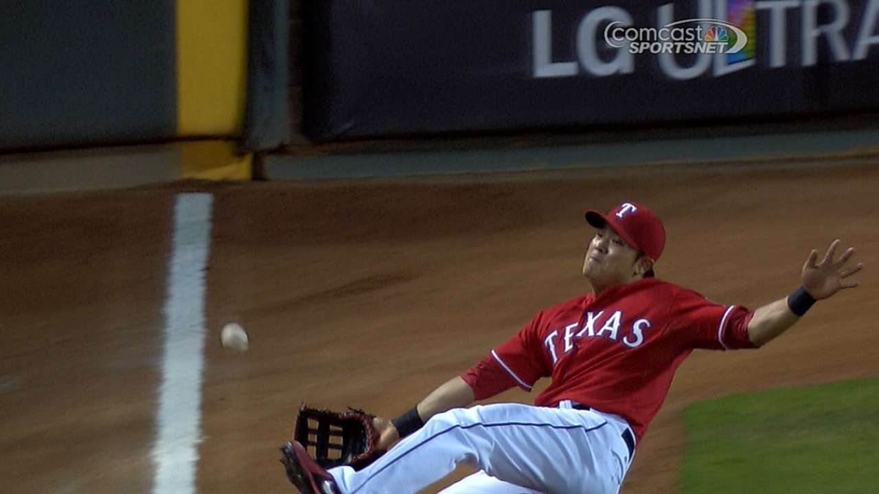 Rangers lose replay challenge in sixth vs. Astros