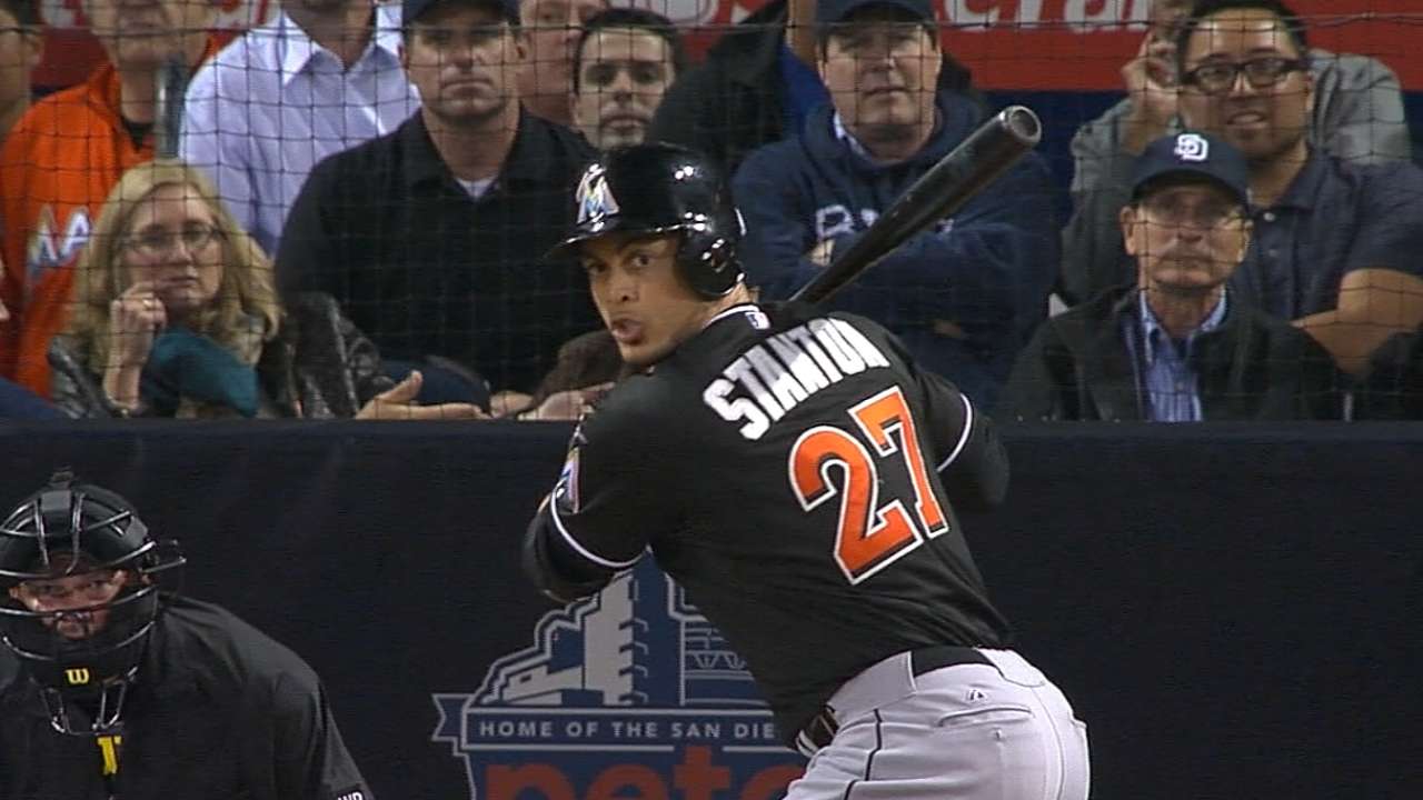 Slugging Stanton selected as All-Star reserve
