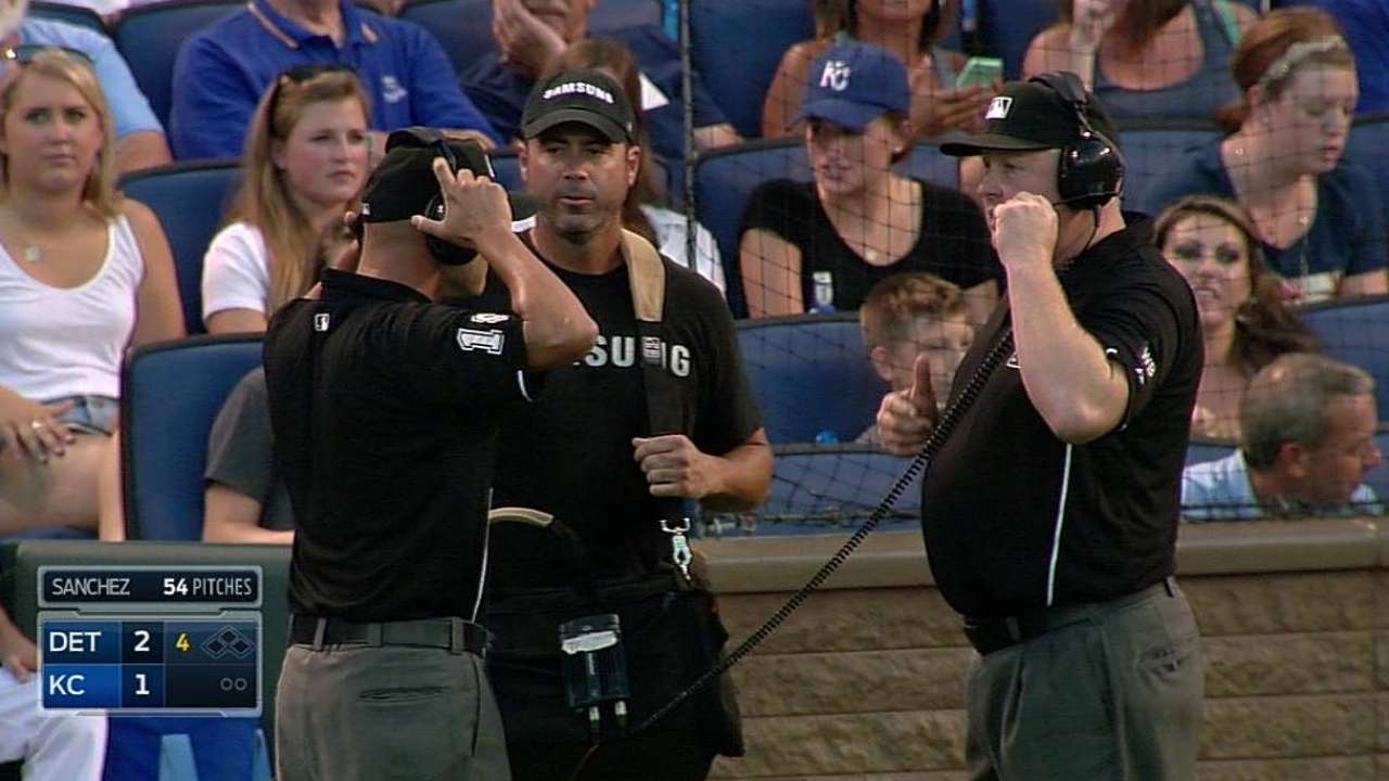 Call stands after Salvy picked off first base