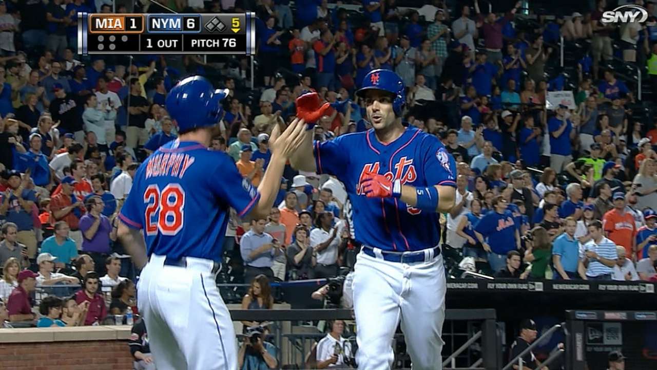 Wright se va de 4-4 en victoria de Mets vs. Marlins