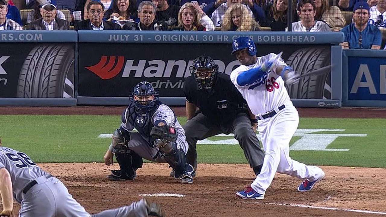 Puig luce pero Dodgers no pueden contra Padres