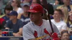 Cards rout Brewers to force tie atop Central