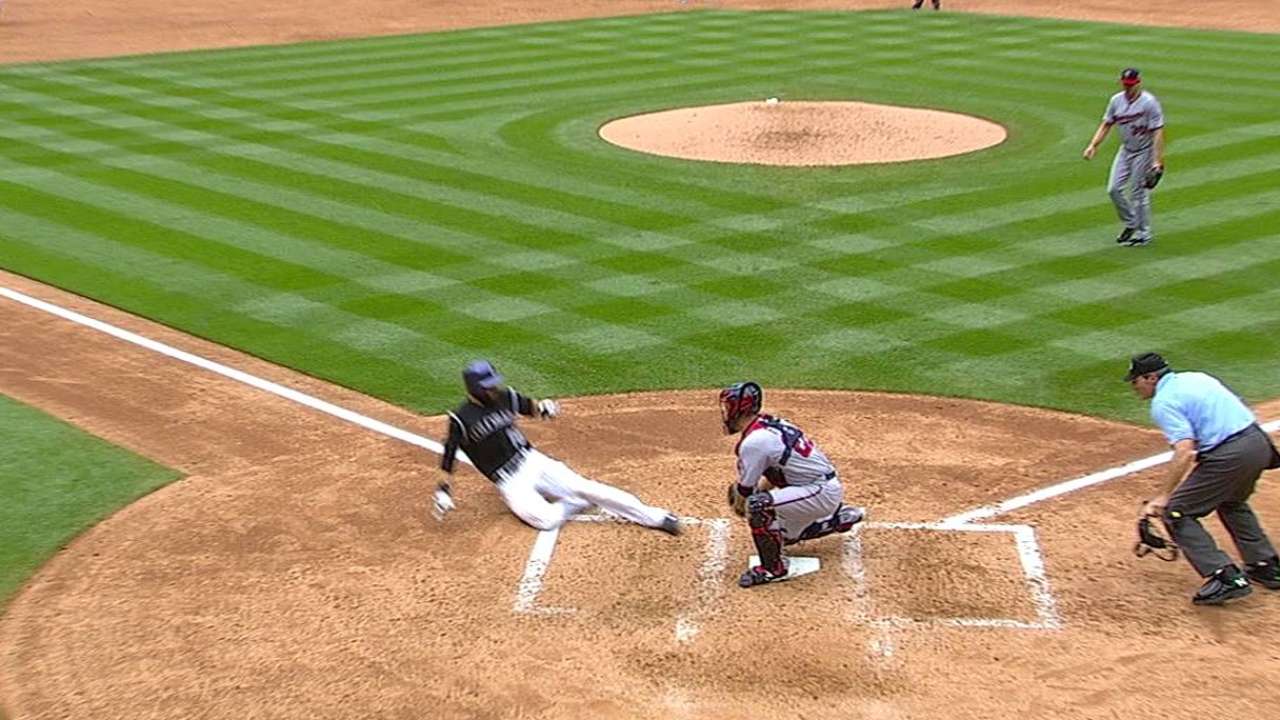 Call confirmed as Twins nab Blackmon at dish