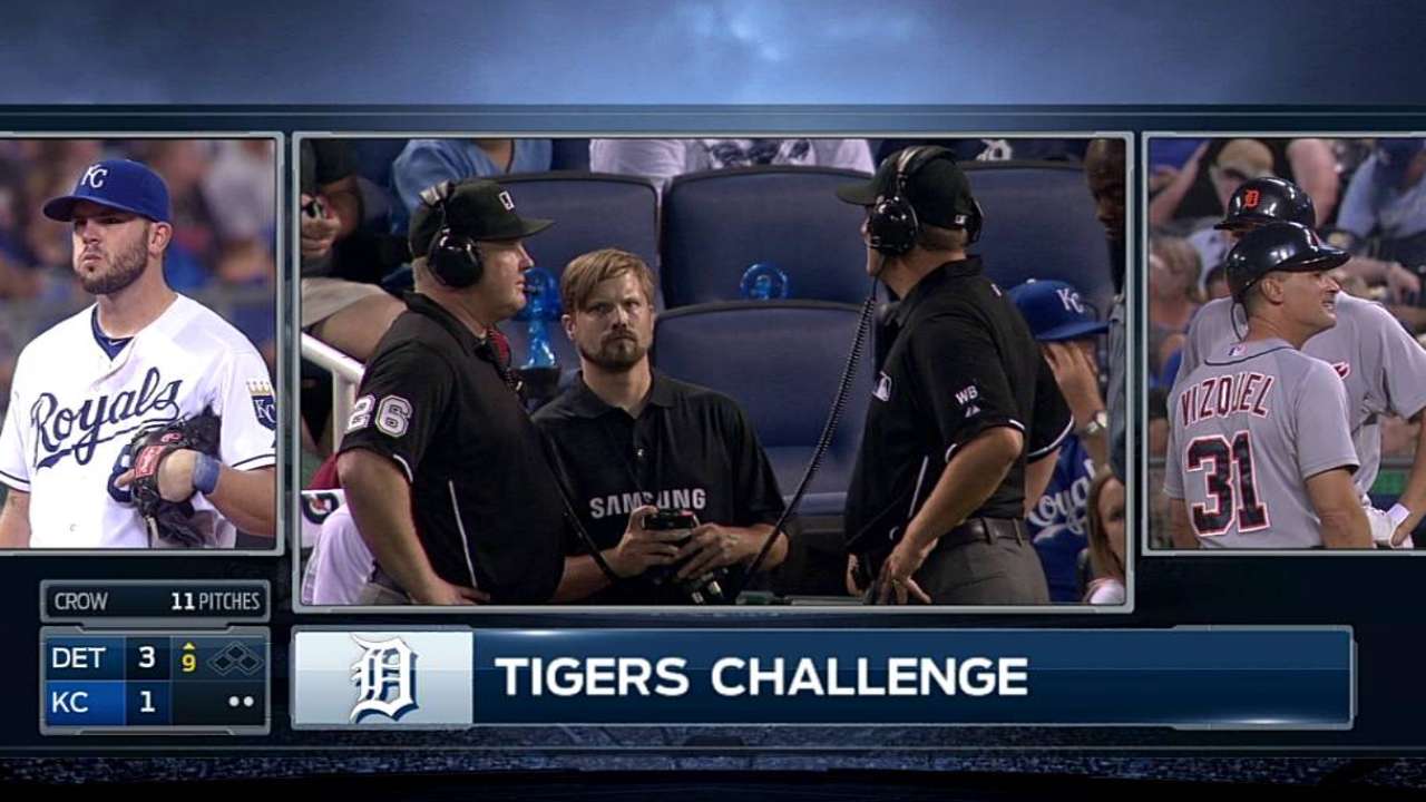 Tigers' win challenge to tack on run against KC