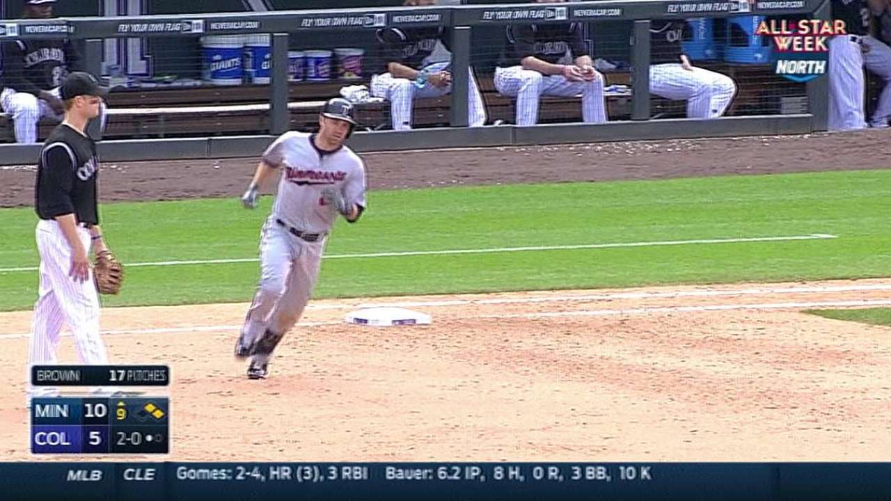 Dozier y los Mellizos le dieron de palos a Rockies
