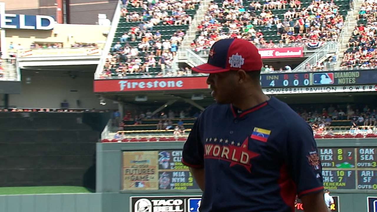Escobar getting big league education at Triple-A