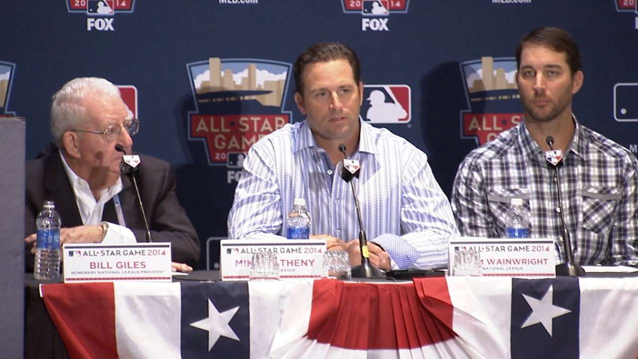 Matheny reveals NL All-Star batting order