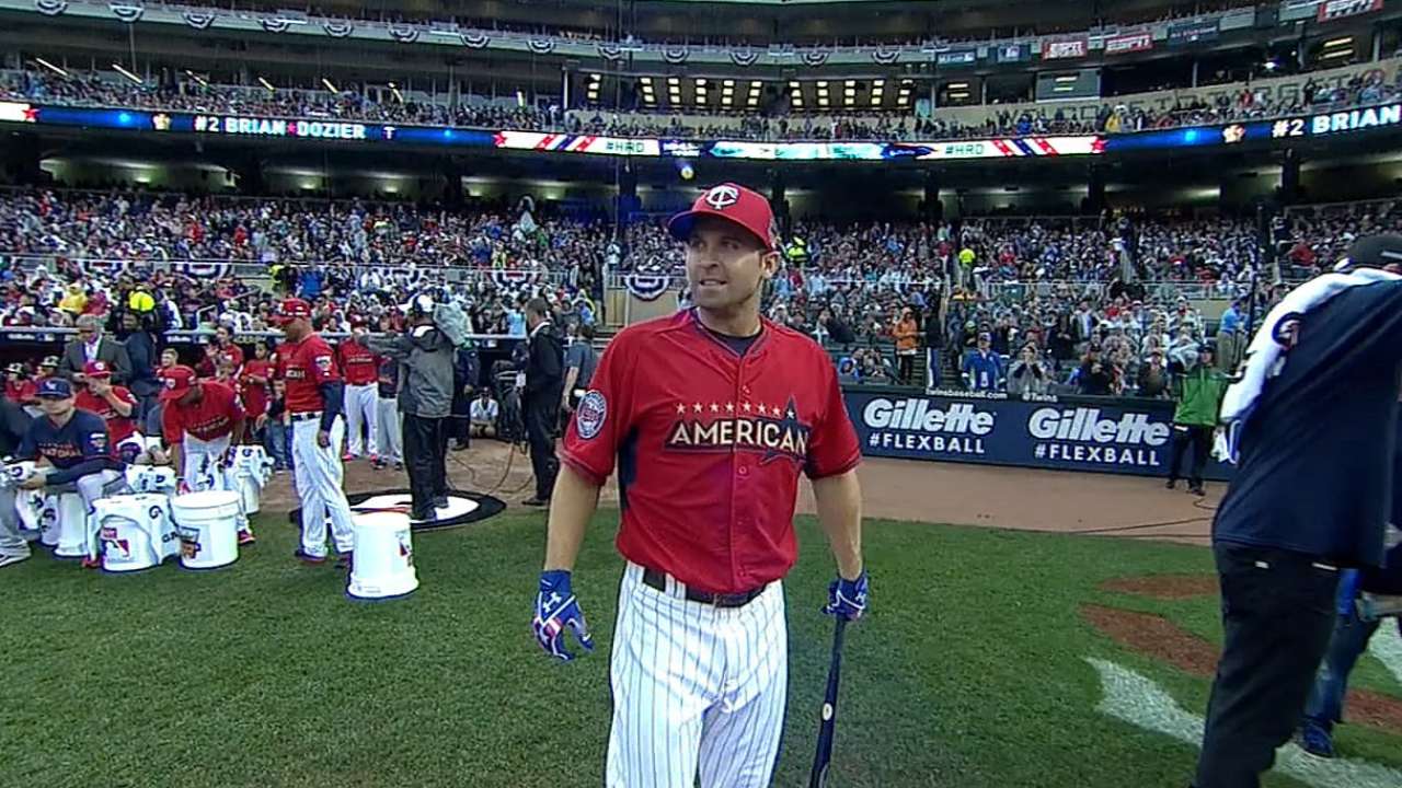 Dozier belts a pair of homers in 2014 Derby