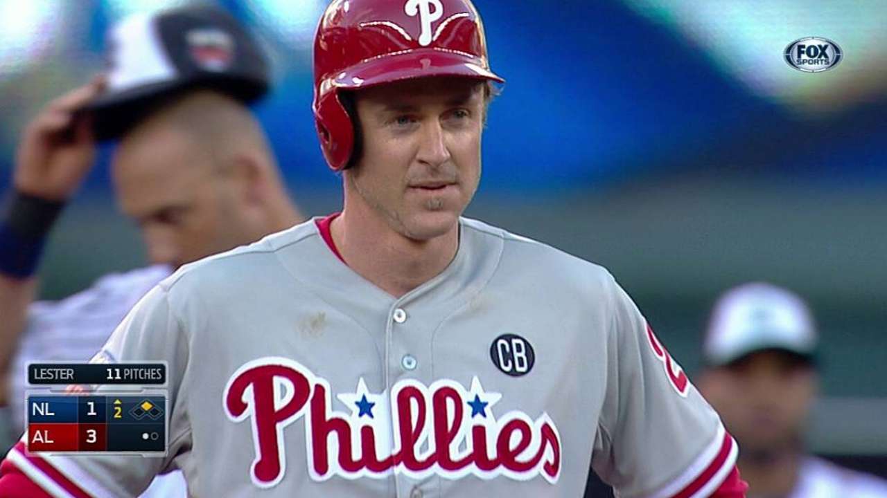 Utley makes presence felt in Midsummer Classic