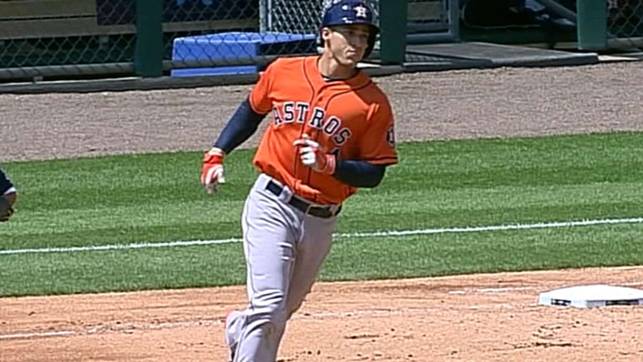 Astros' first half yields encouraging signs for future