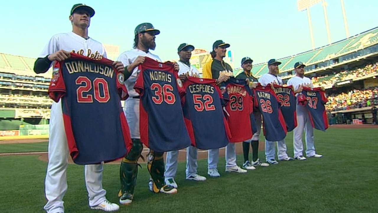 A's must continue first-half success in close AL West