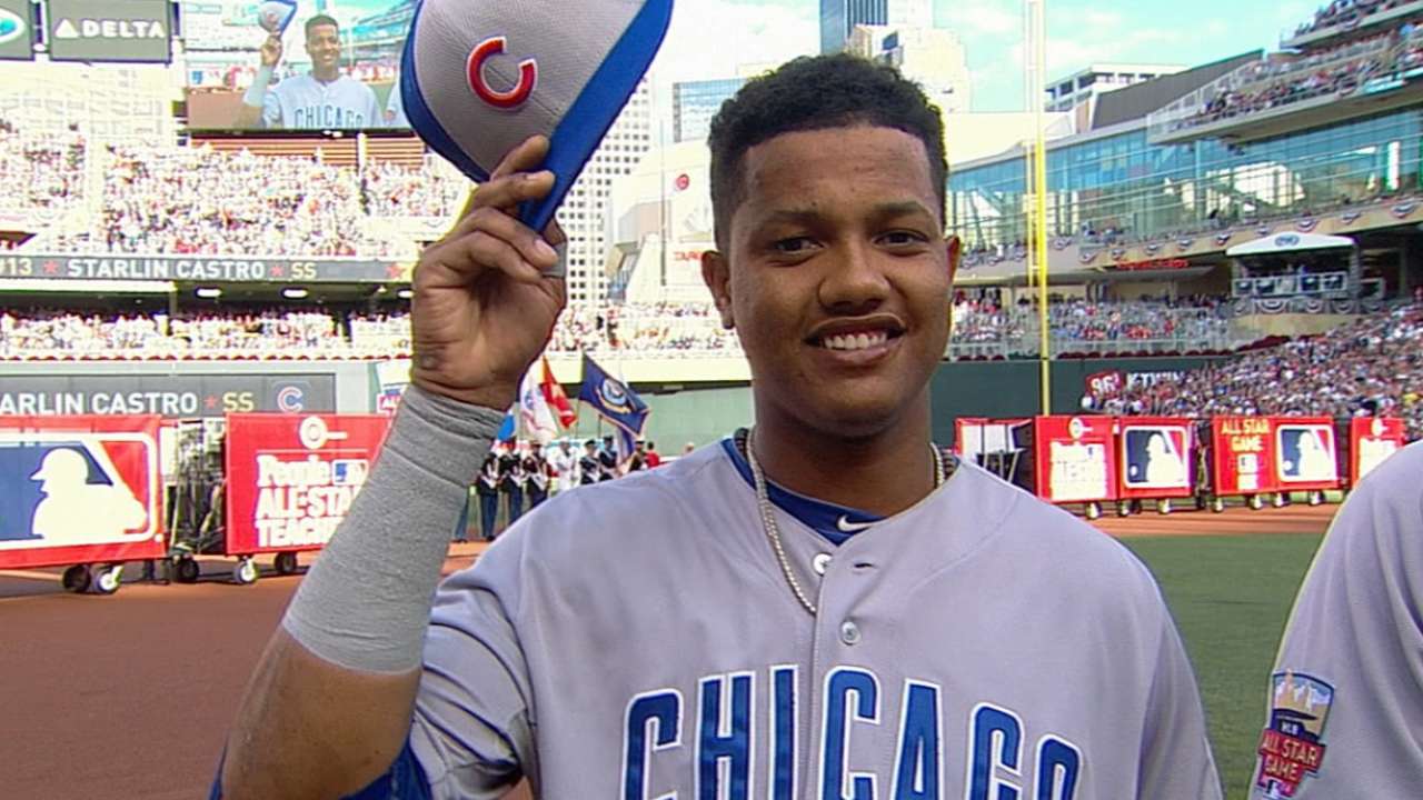 Castro, Rizzo enjoy All-Star Game despite K's