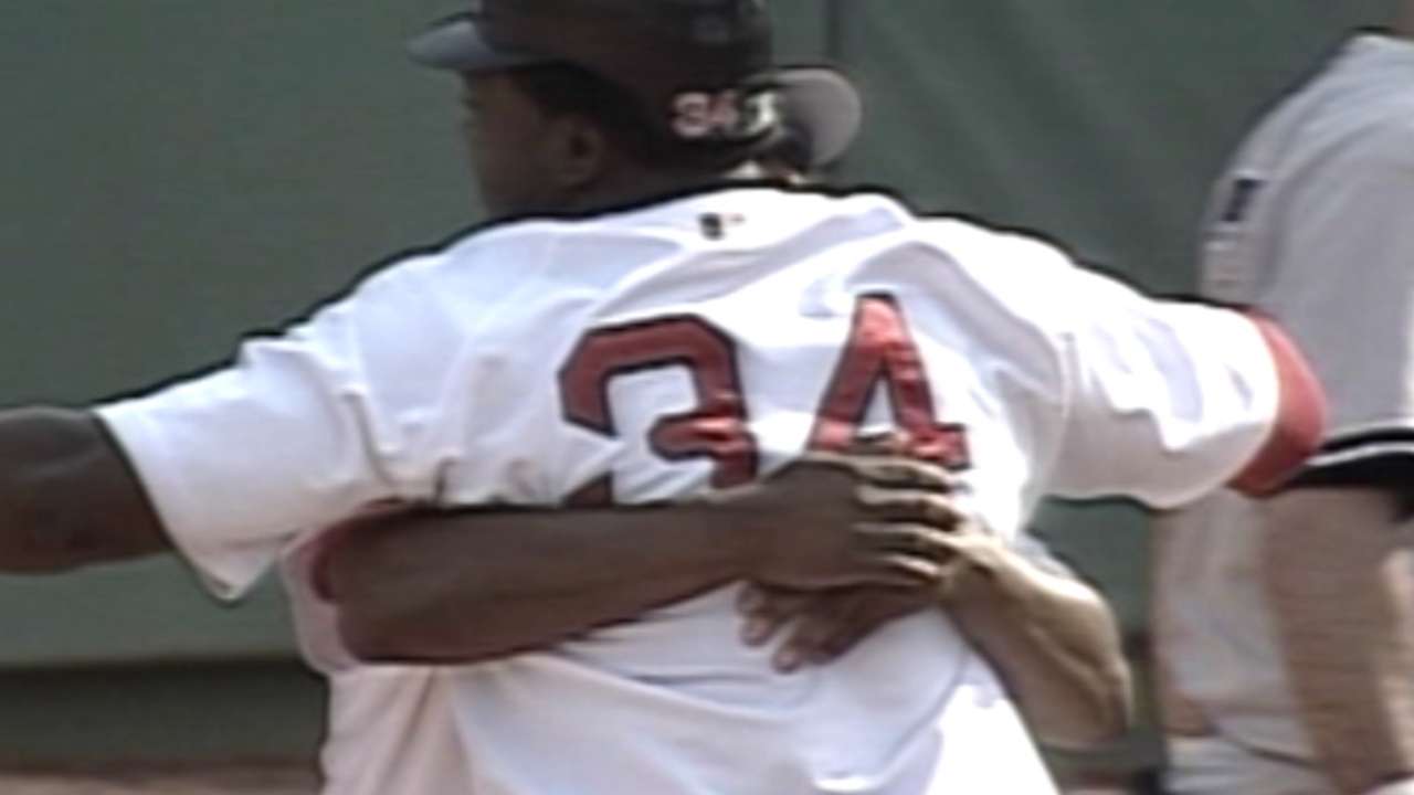 Ortiz's first Red Sox walk-off