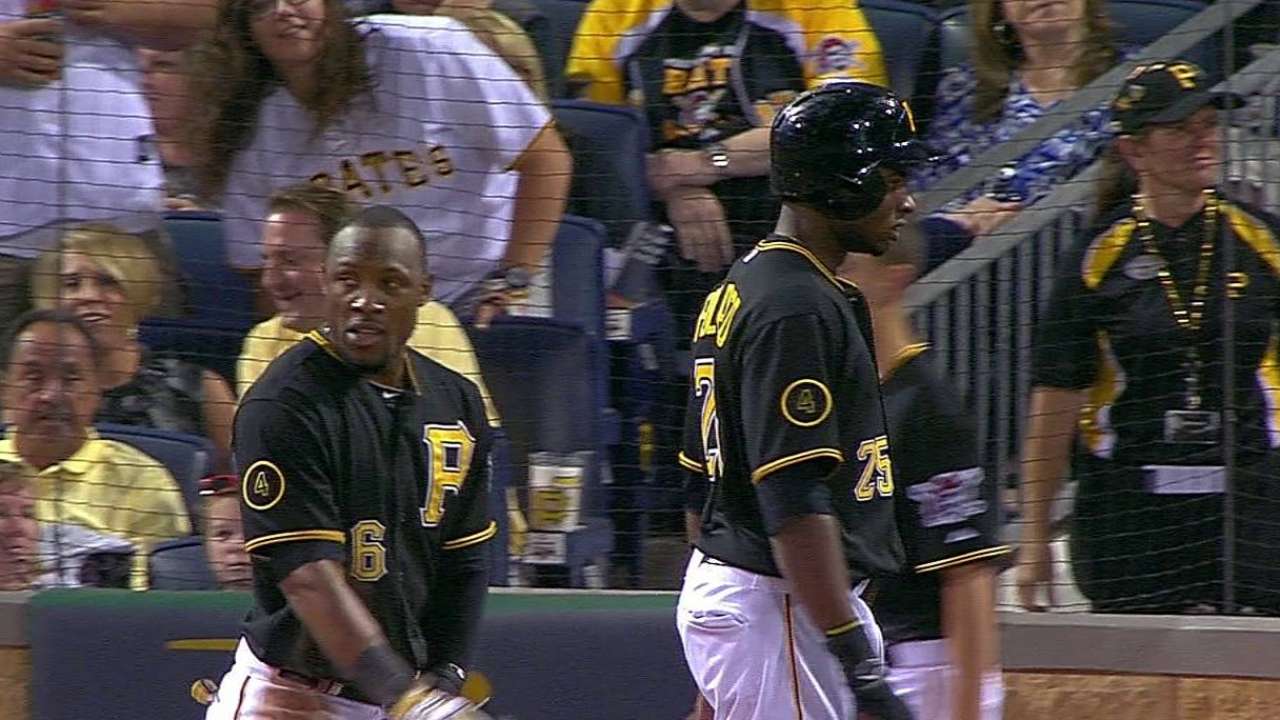 Late rally boosts Pirates to open second half