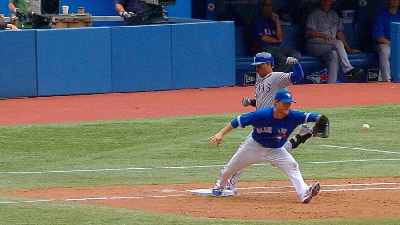 Overturned call leads to Rangers runs