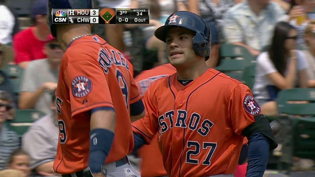 Altuve tabbed for Heart and Hustle Award