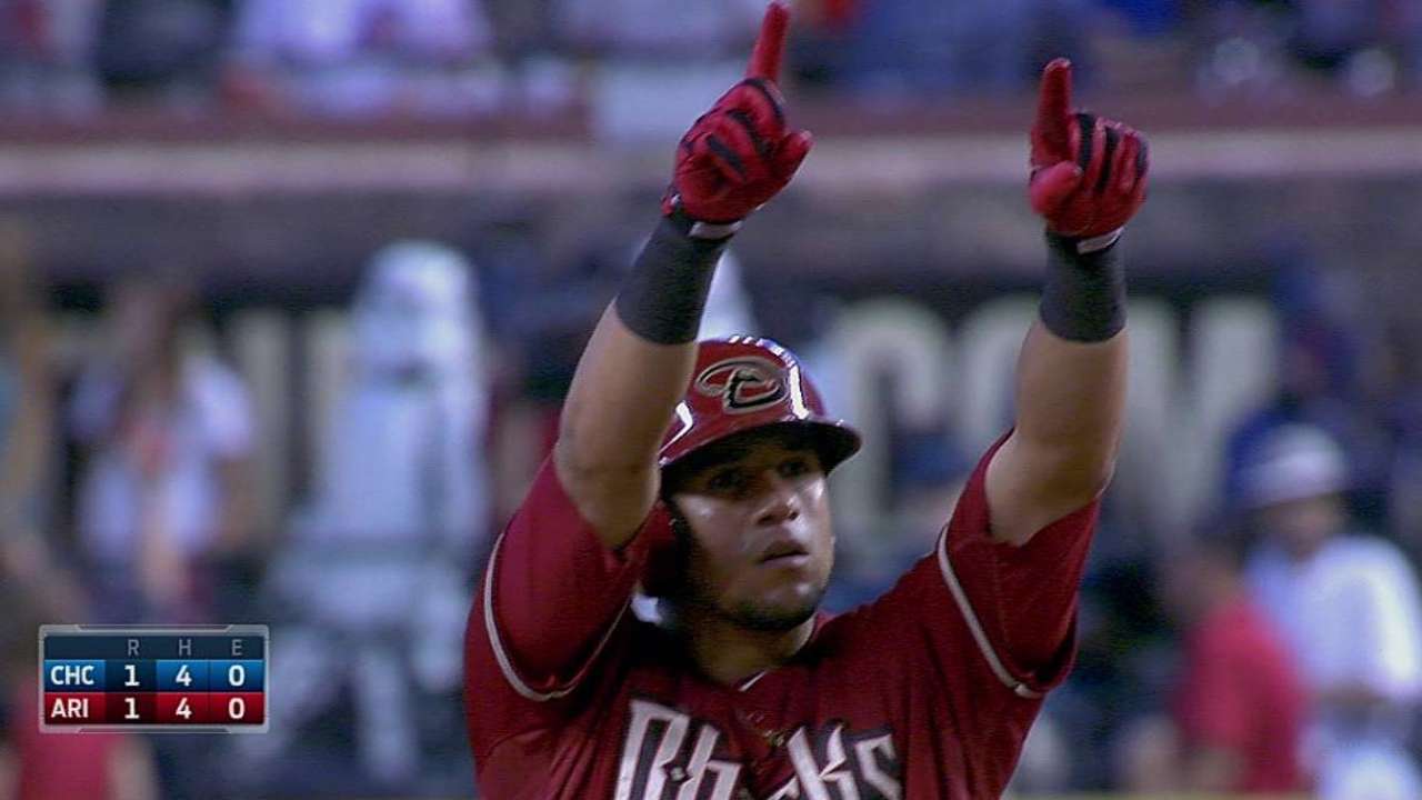 Peralta lideró barrida de D-backs sobre Cachorros