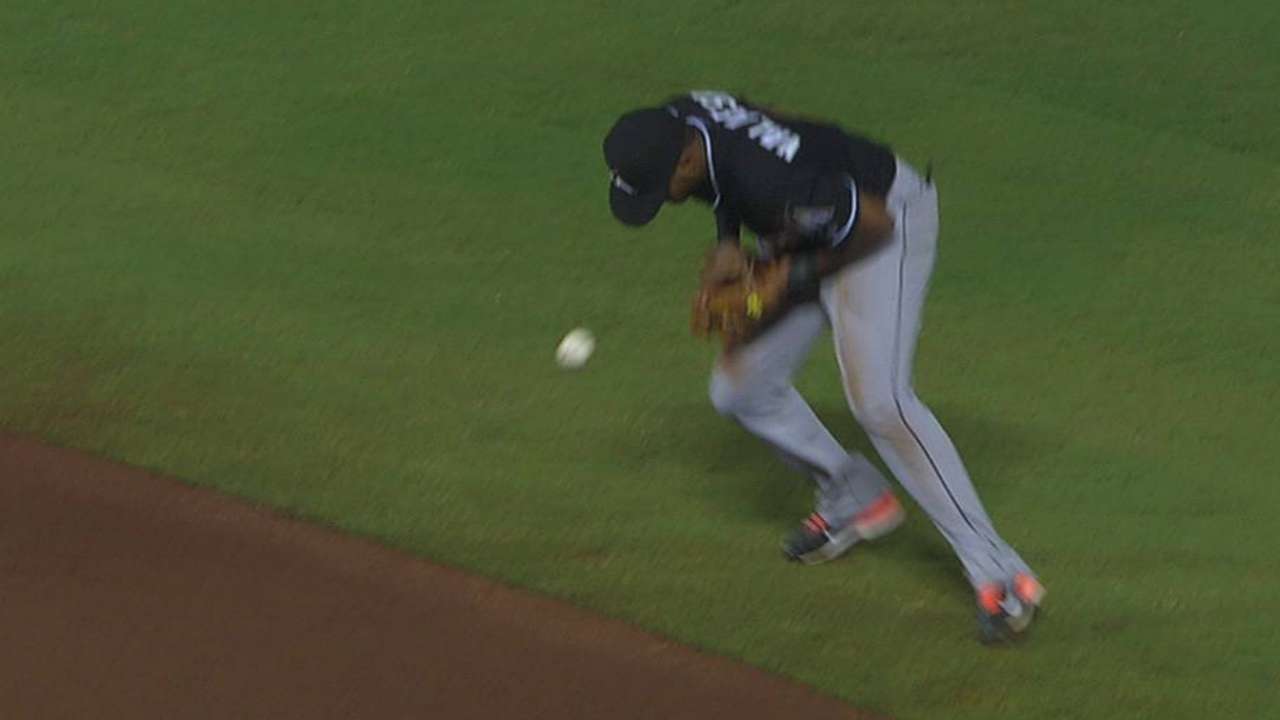 Gonzalez addresses Upton's effort on grounder