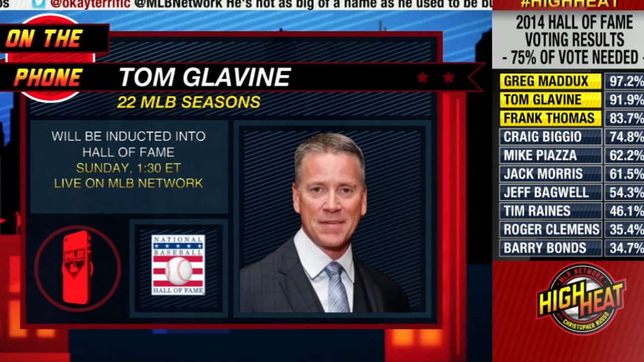 Glavine finds permanent home in Hall of Fame