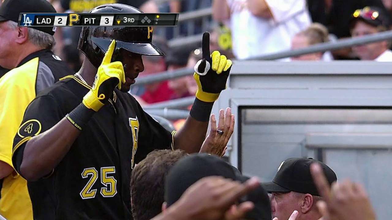 Polanco lideró ofensiva de Piratas sobre Dodgers