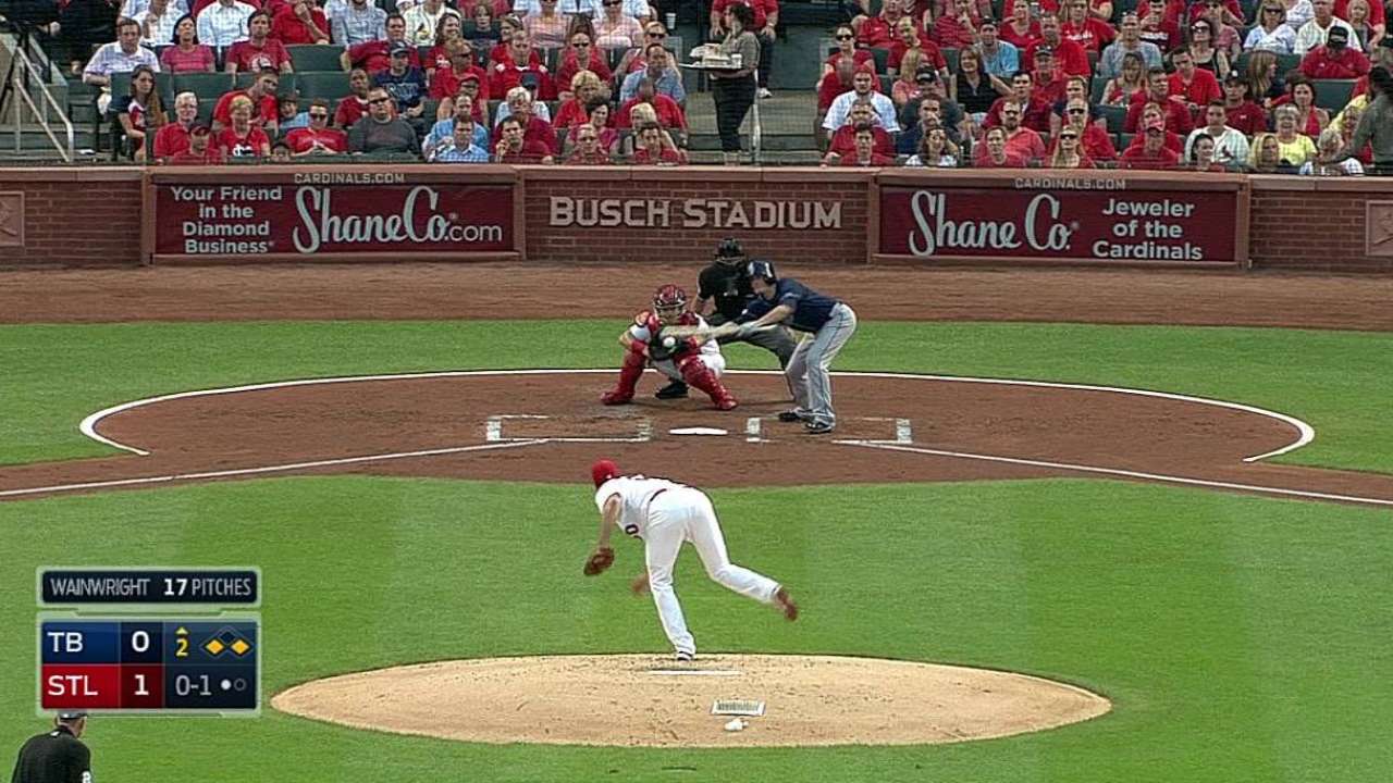 Small ball, big moment for Odorizzi in St. Louis