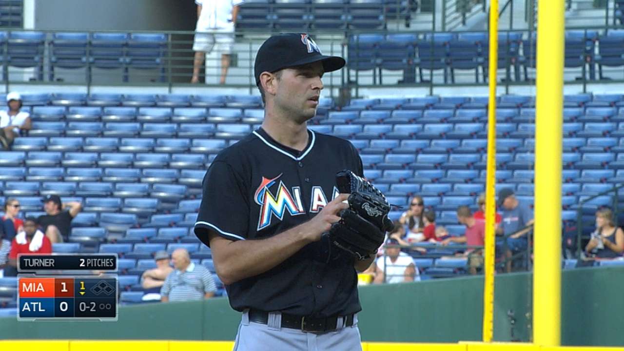 Marlins offense boosts Turner in victory over Braves