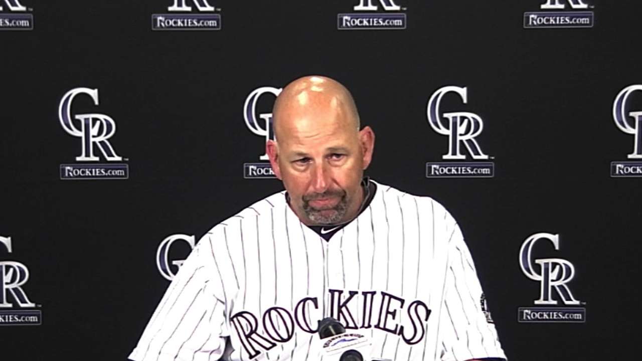 Early homers not enough to snap Rockies' skid